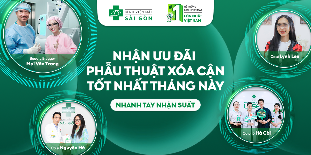 Ưu đãi mổ cận SMILE (ReLEx SMILE)