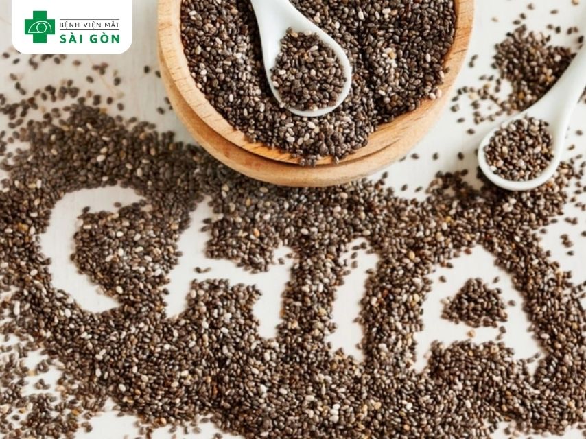 Vitamin B trong hạt chia