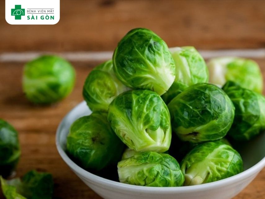 Bắp cải tí hon (Brussels sprouts) là loại rau họ cải giàu vitamin B1