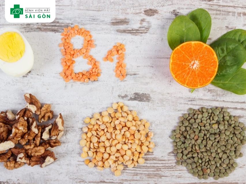 Vitamin B1 (Thiamine) là vitamin thiết yếu thuộc nhóm B.