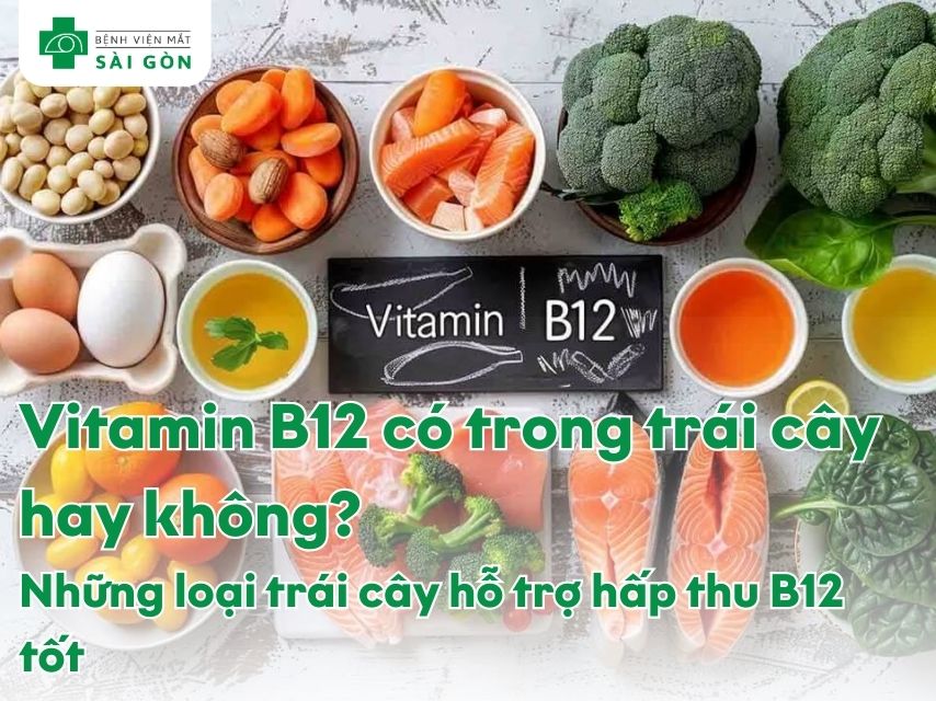 Vitamin B12 có trong trái cây hay không