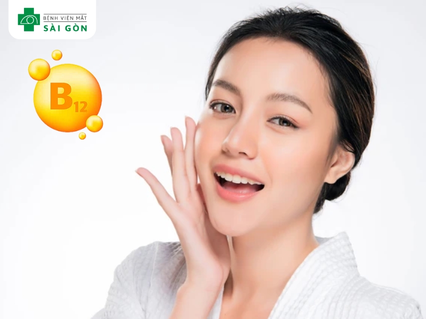 Vitamin B12 duy trì sức khỏe da, giúp lành vết thương nhanh.