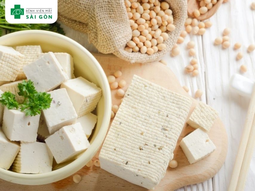 Đậu phụ cung cấp lượng vitamin B2