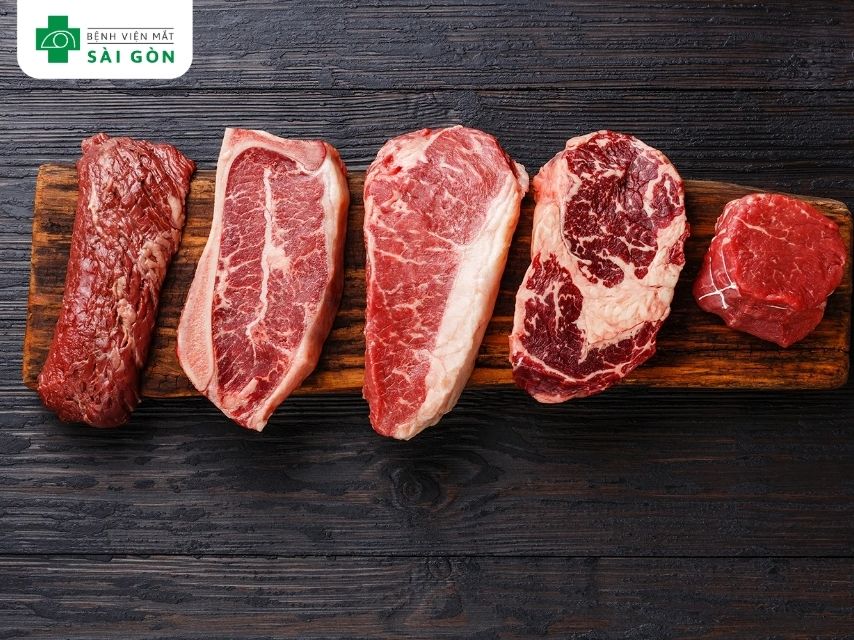 Thịt bò thăn nạc giàu vitamin B2