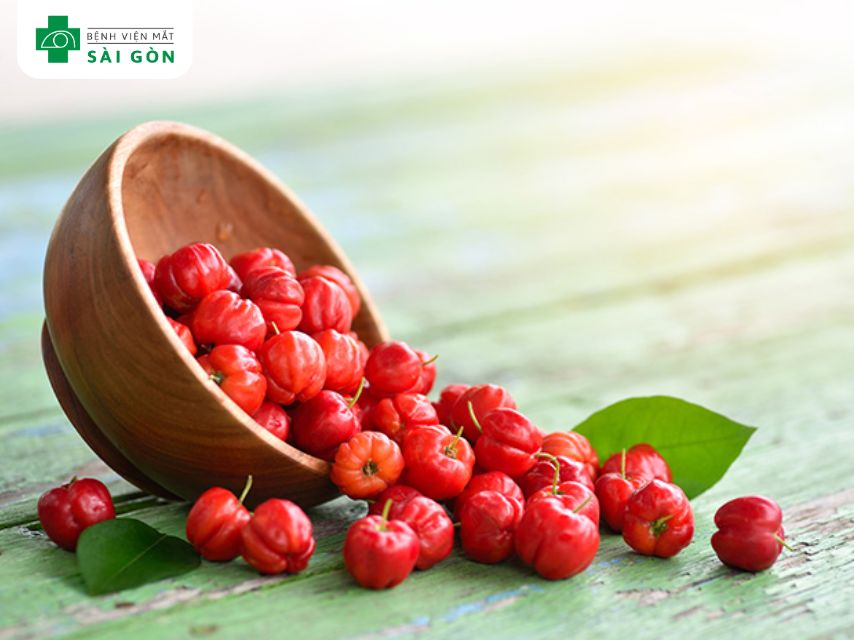 Dinh dưỡng từ anh đào Acerola