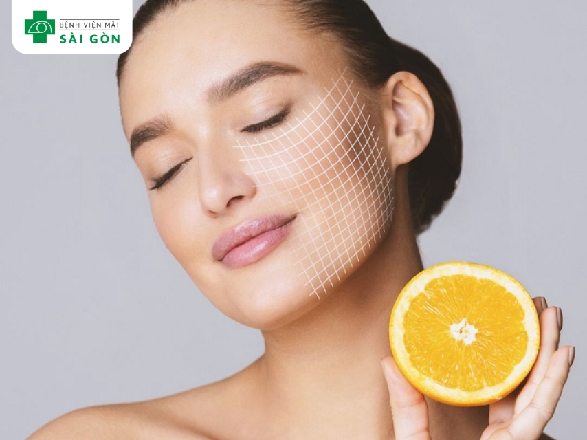 Vitamin C tổng hợp collagen, giúp nhanh lành vết thương.