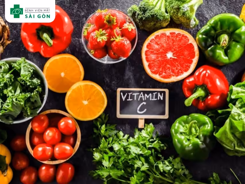 Vitamin C tốt cho mắt