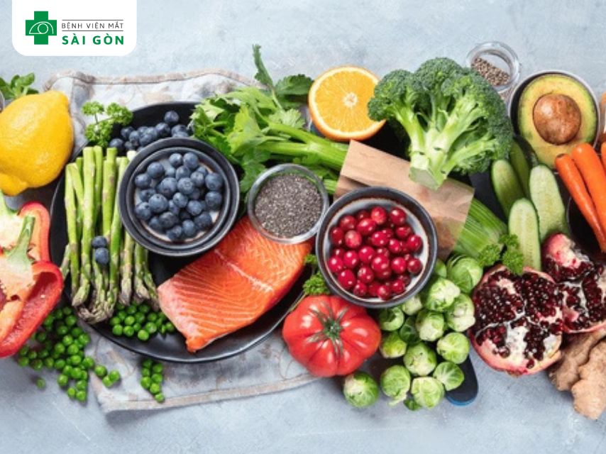 Chất dinh dưỡng cho mắt khỏe